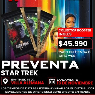 Preventa Collector Booster Star Trek