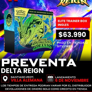 Preventa Delta Reign - Elite Trainer Box Inglés