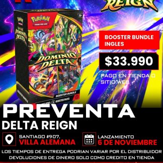 Preventa Delta Reign - Booster Bundle Inglés