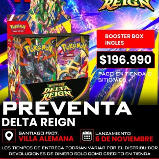 Preventa Delta Reign - Booster Inglés