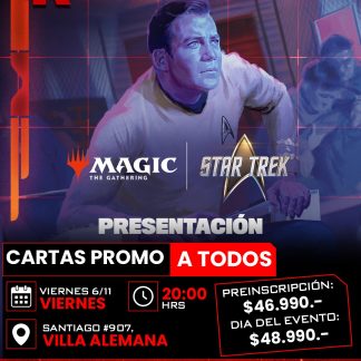 Prelanzamiento Star Trek - 6 de Noviembre 20:00